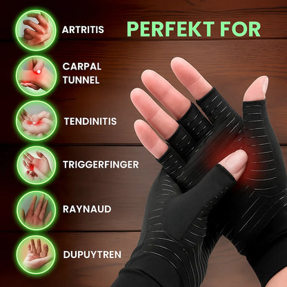 OrthoHands™ | Terapeutiske Kompressionshandsker til Lindring af Håndsmerter