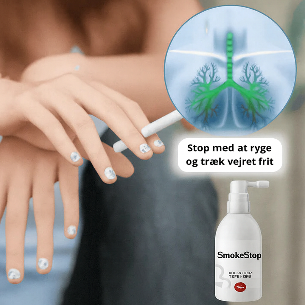 SmokeStop™ – Naturlig Spray mod Nikotintrang