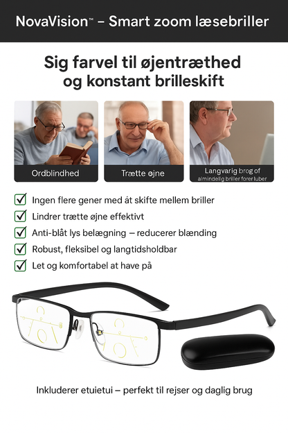 NovaVision™ – Ét brille. Perfekt syn. Altid.