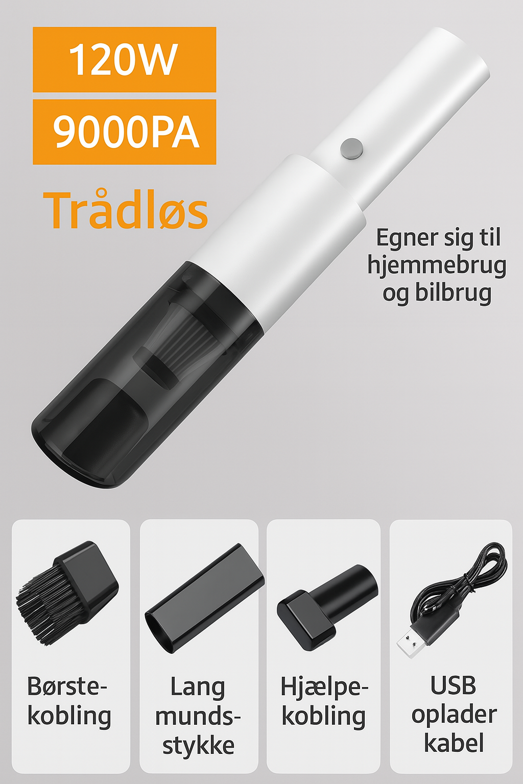 NovaAir™ | Den ultimative trådløse støvsuger med flere funktioner