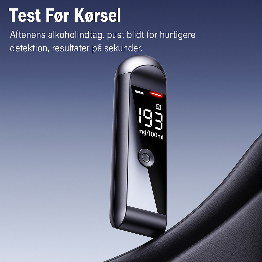 Nova Safe™ | Den bærbare alkoholtester tusindvis af bilister stoler på