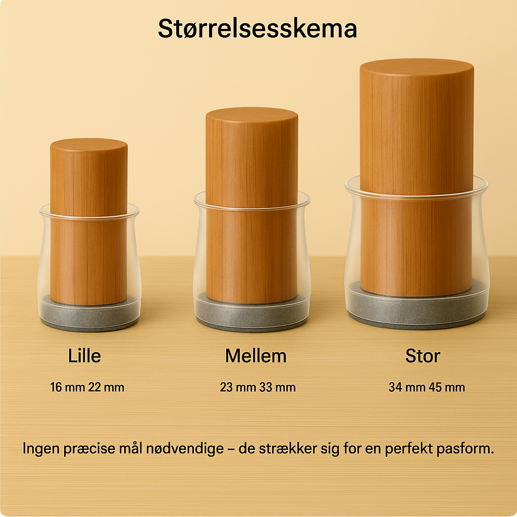StolGlid - Stille stole, ridsefrie gulve