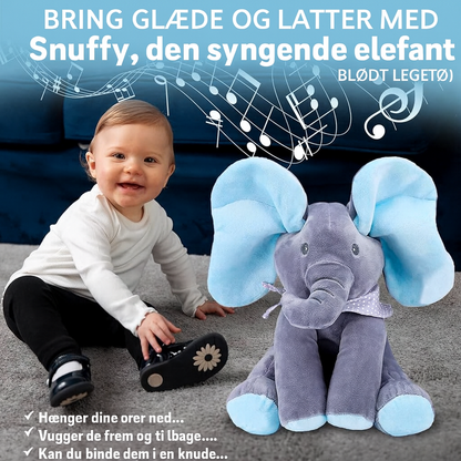 Nova Squoosh™ – din musikalske baby-elefantven med varme kram