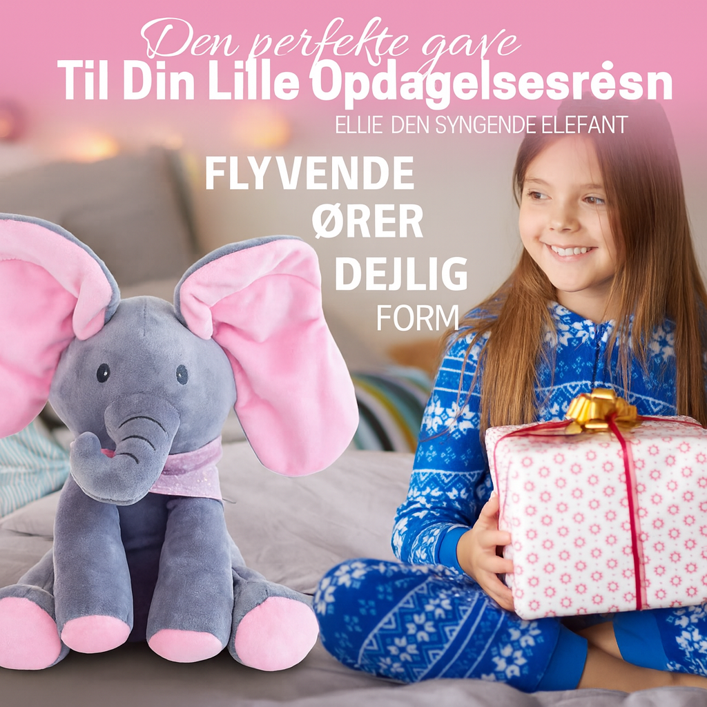 Nova Squoosh™ – din musikalske baby-elefantven med varme kram