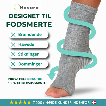 Nova Sock™ - Åndbar Komfort og Fugttransporterende Støtte til Fødderne