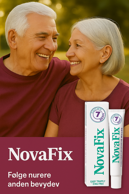 Nova Fix™ | Få dit gebis til at sidde 100% fast i op til 7 dage