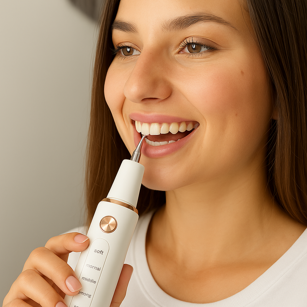 NovaDento™ – Ultralydsplak- og tandstensfjerner for et sundt, hvidt smil