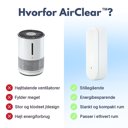 AirClear™ | Slip fri for allergier og indånd ren, frisk luft hver dag