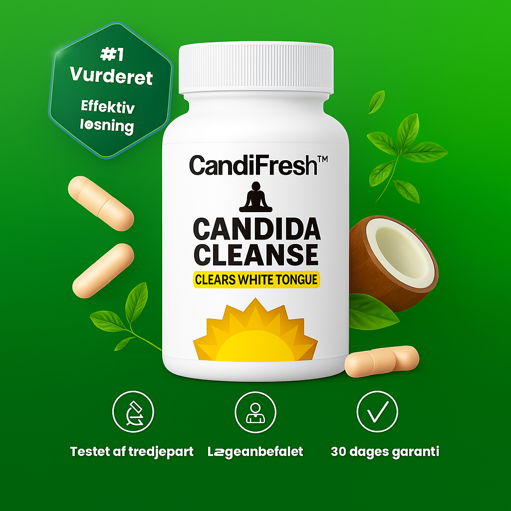 CandiFresh™ | Genskab Balancen, Fjern Candida og Få Dit Velvære Tilbage