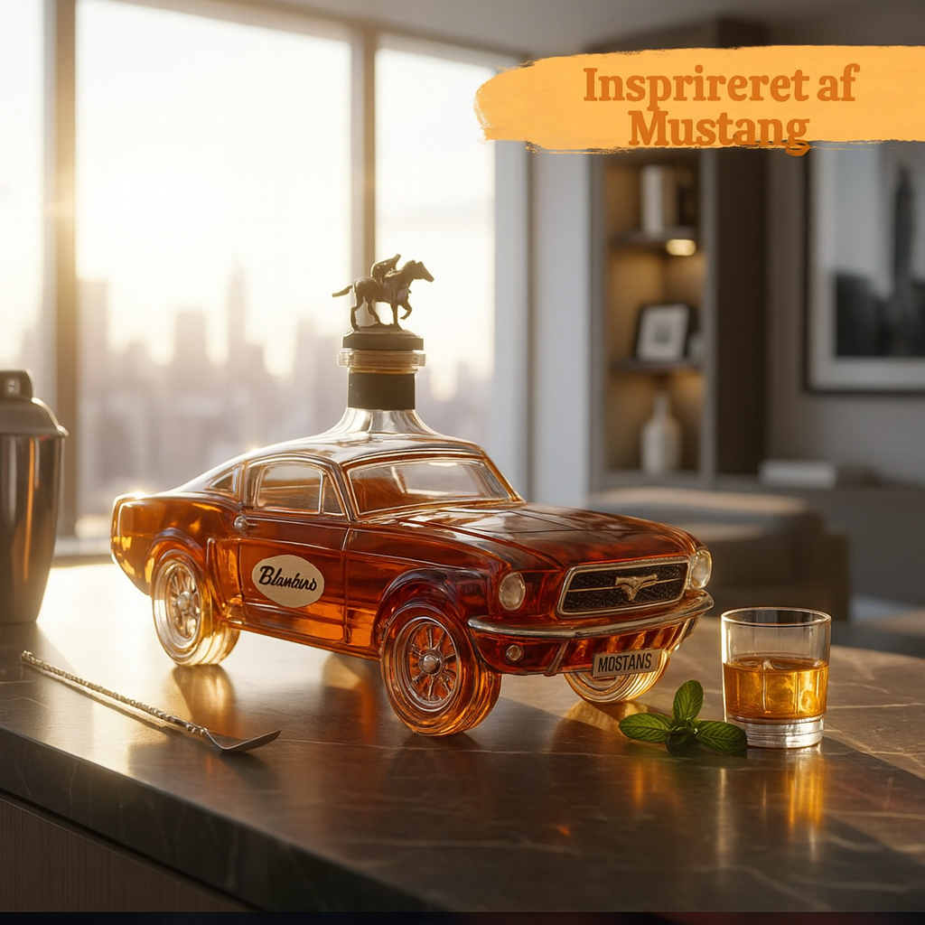 Mustang Whiskey Flaske™ | Hvor kraft møder elegance