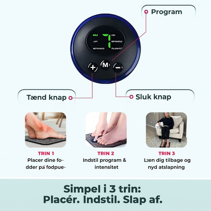 Novora™ Fodmassager | Lindring af Smerter og Hævelse på Bare 15 Minutter
