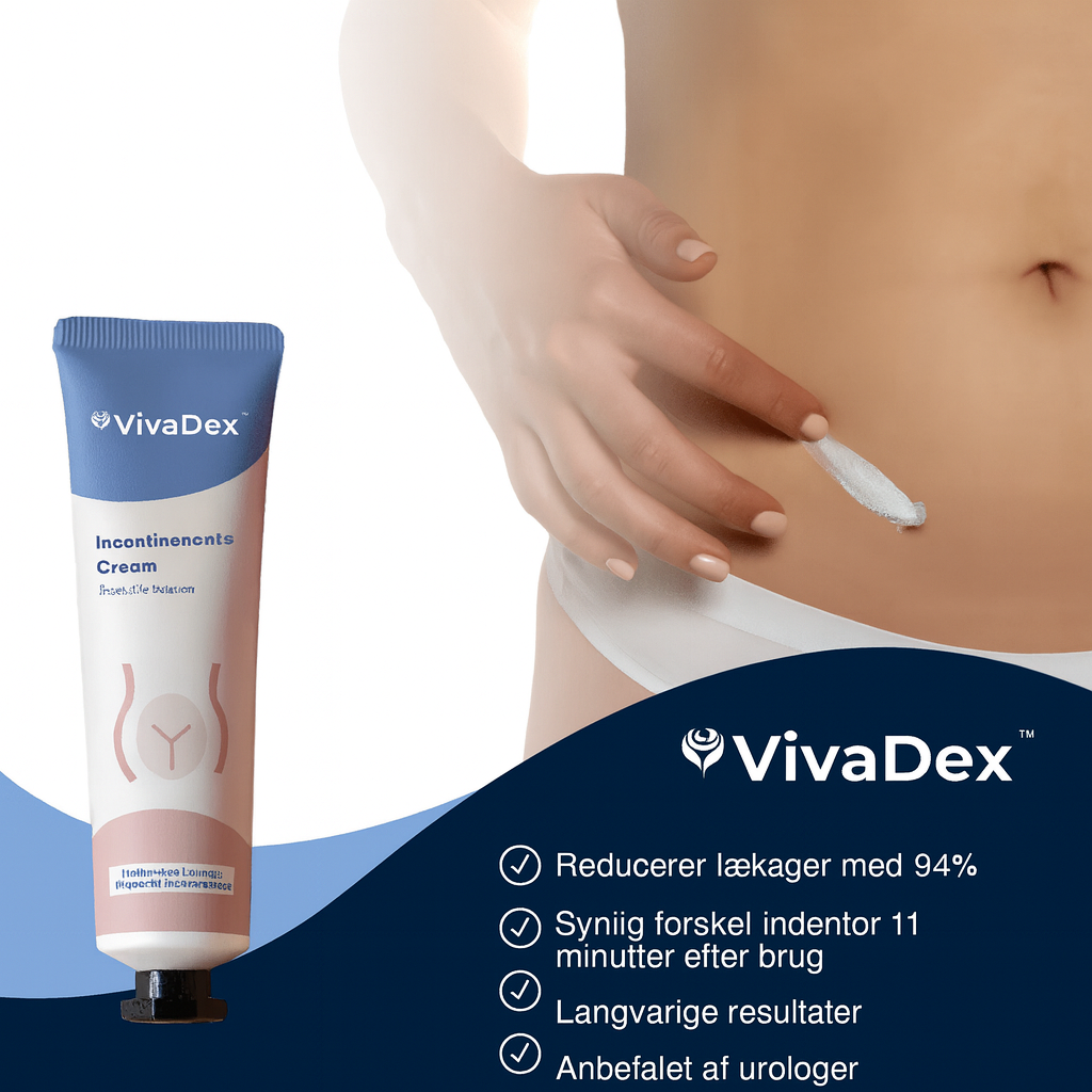 VivaDex™ | Stop urinlækage på få dage – uden kirurgi, hormoner eller øvelser