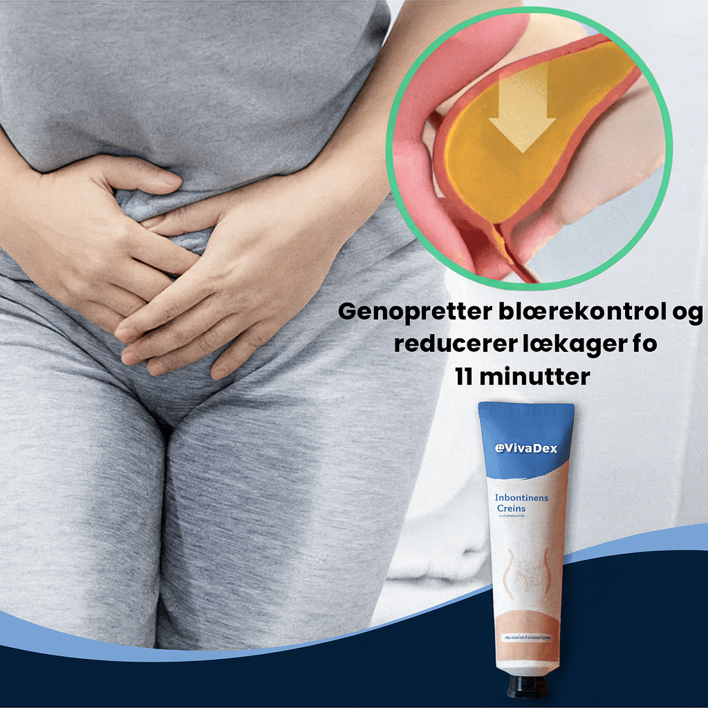 VivaDex™ | Stop urinlækage på få dage – uden kirurgi, hormoner eller øvelser