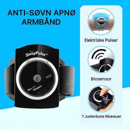 SleepPulse™ – Stop Snorken & Sov Roligt Hele Natten