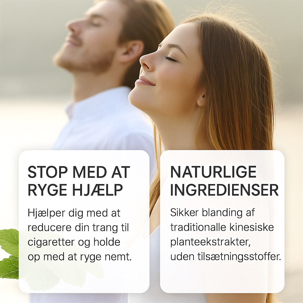 SmokeStop™ – Naturlig Spray mod Nikotintrang