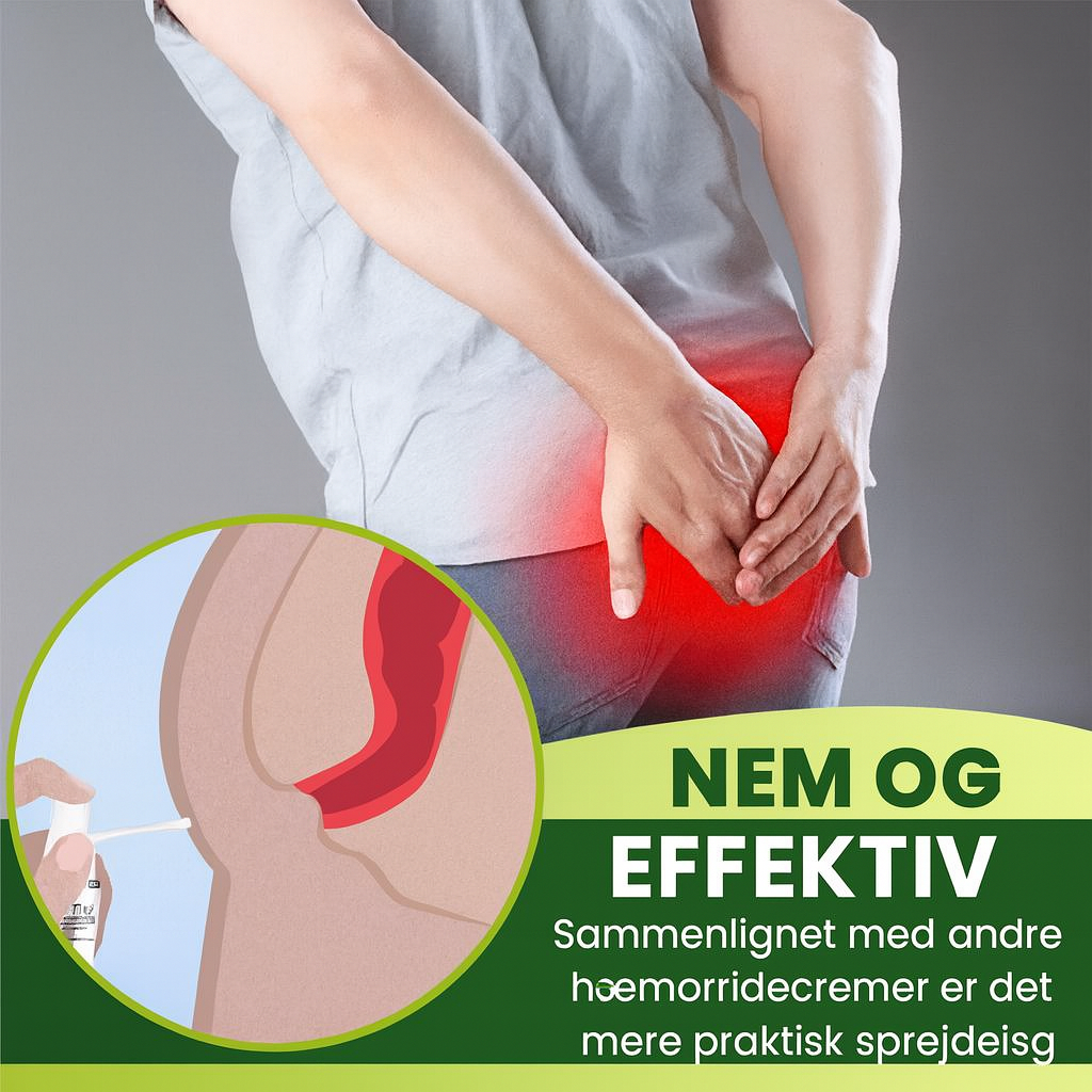 Velura™ – Hurtig, naturlig lindring mod hæmorroider