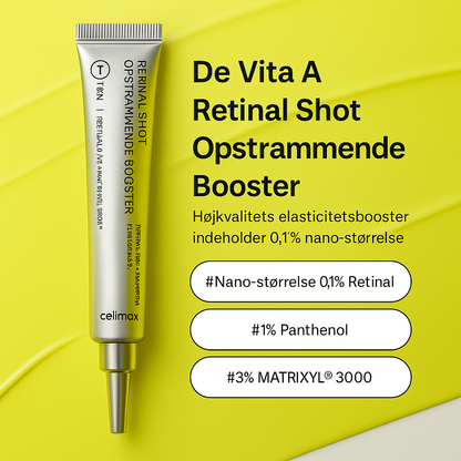 NovaMax™ Retinol Shot-  strålende hudpositionering.