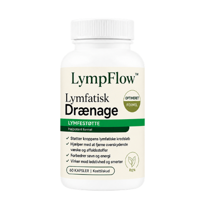 LympFlow™ Afstopningskapsler | Eliminer 96% af hævelsen på 36 timer, før den tager din frihed