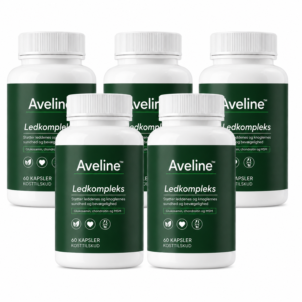 Aveline™ Joint Complex™ | Originalen med UC-II kollagen, hyaluronsyre, MSM og Boswellia