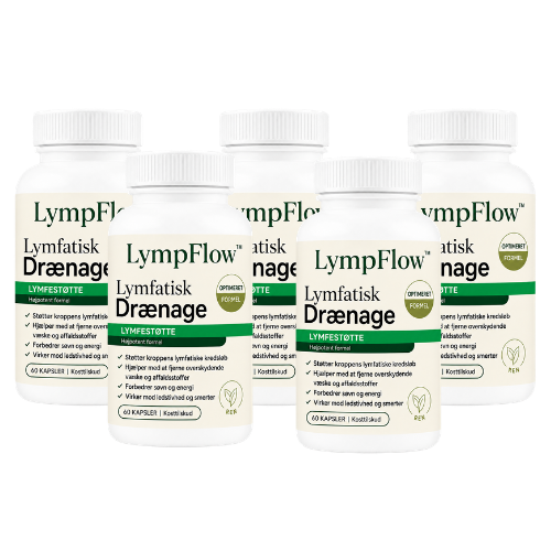 LympFlow™ Afstopningskapsler | Eliminer 96% af hævelsen på 36 timer, før den tager din frihed