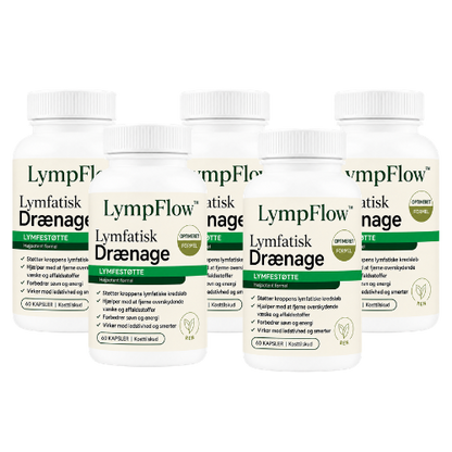 LympFlow™ Afstopningskapsler | Eliminer 96% af hævelsen på 36 timer, før den tager din frihed