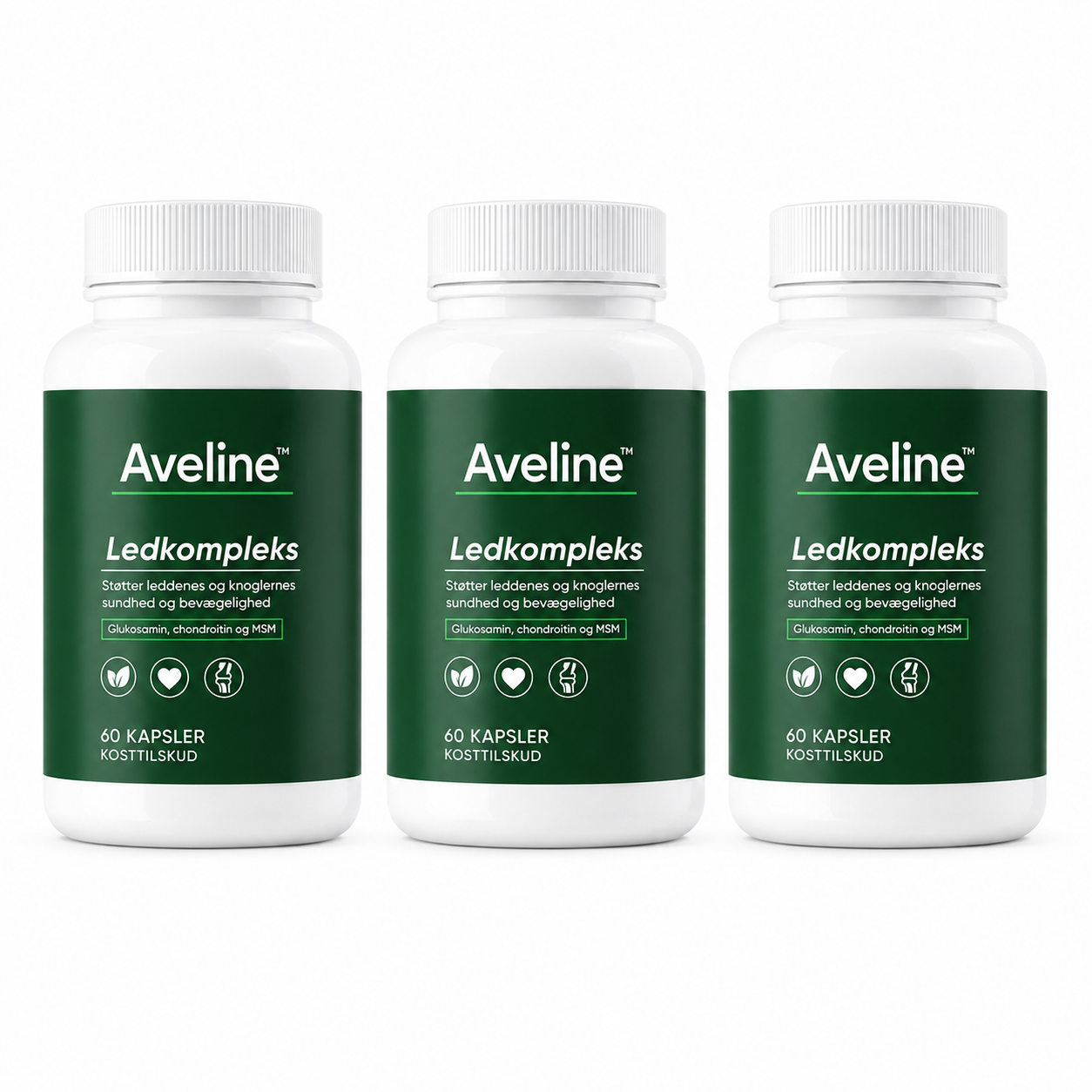 Aveline™ Joint Complex™ | Originalen med UC-II kollagen, hyaluronsyre, MSM og Boswellia