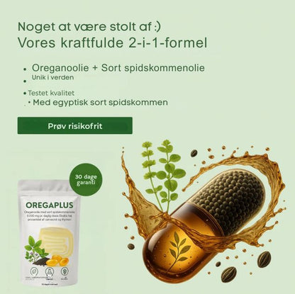 OregaPlus™ – Naturlig Tarmbalance & Parasitrens