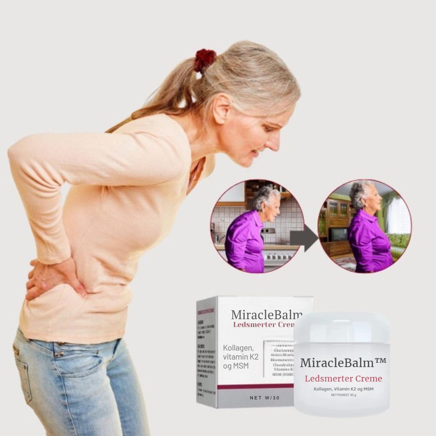 MiracleBalm™ | Slip Af Med Ledsmerter På 35 Sekunder Og Genvind Din Frihed
