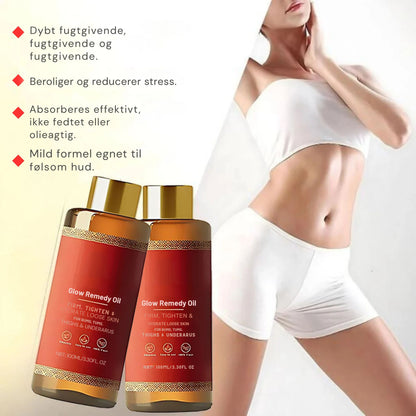 Glow Remedy Oil™ | Opstrammer og løfter slap hud med 98% på kun 24 timer