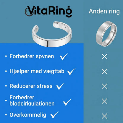 VitaRing™ | Naturlig Magnetisk Akupressurring til Smertefrihed & Daglig Velvære