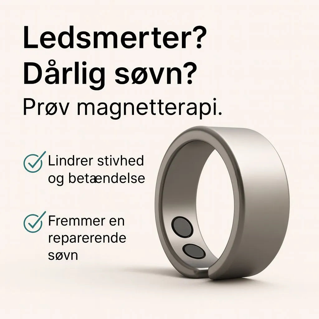VitaRing™ | Naturlig Magnetisk Akupressurring til Smertefrihed & Daglig Velvære