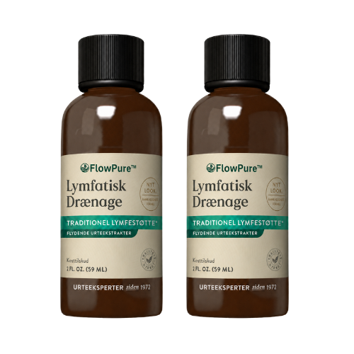 FlowPure™ lymfedræningsdråber | naturlig støtte mod væskeophobning i ansigt, mave og ben