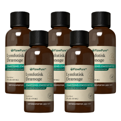 FlowPure™ lymfedræningsdråber | naturlig støtte mod væskeophobning i ansigt, mave og ben