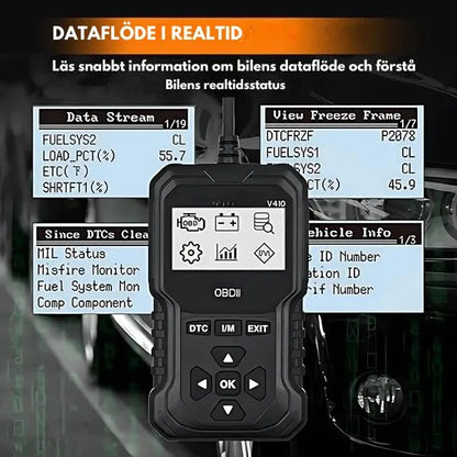 NovaScan™ | OBD2 Bilscanner til Hurtig Fejlfinding og Klare Diagnoser