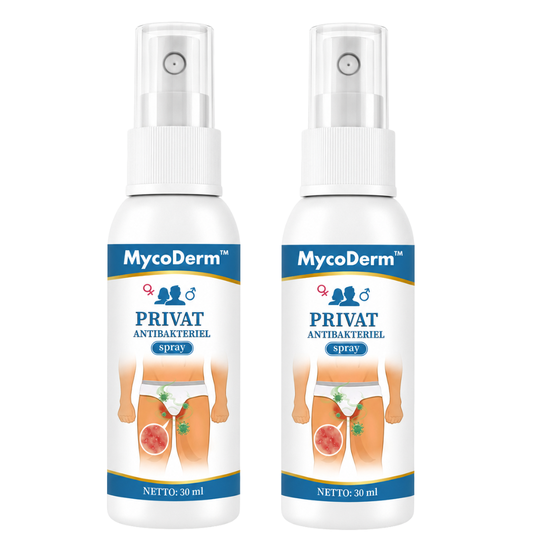 MycoDerm™ Anti-Svampespray | Eliminerer kløe og irritation på kun 48 timer!