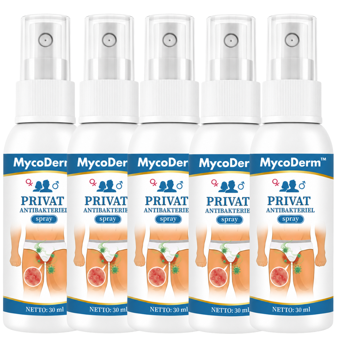 MycoDerm™ Anti-Svampespray | Eliminerer kløe og irritation på kun 48 timer!