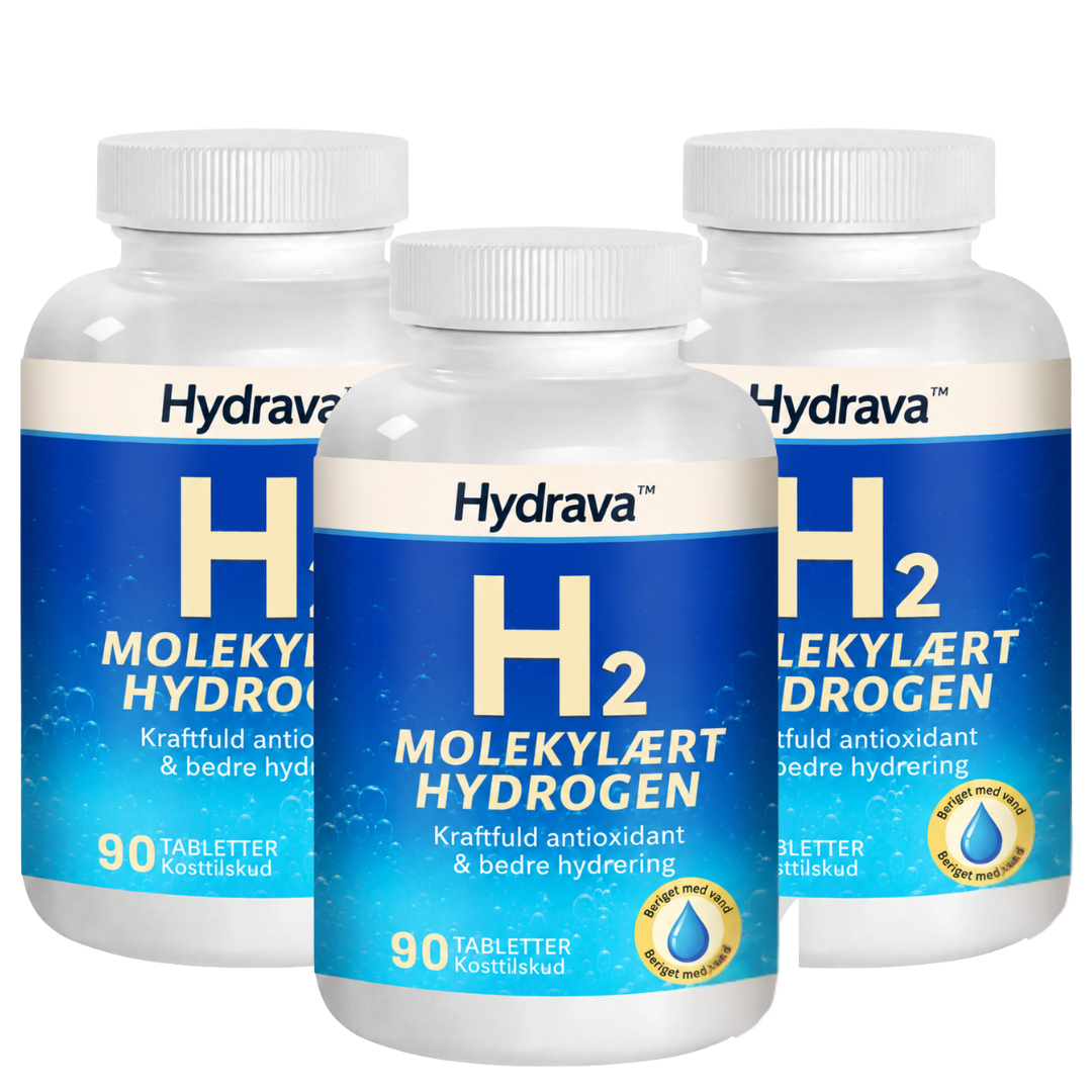 Hydrava™ | Rent molekylært brint. Kraftfuld cellulær beskyttelse.