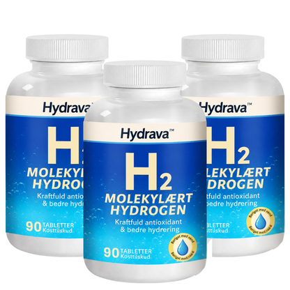 Hydrava™ | Rent molekylært brint. Kraftfuld cellulær beskyttelse.