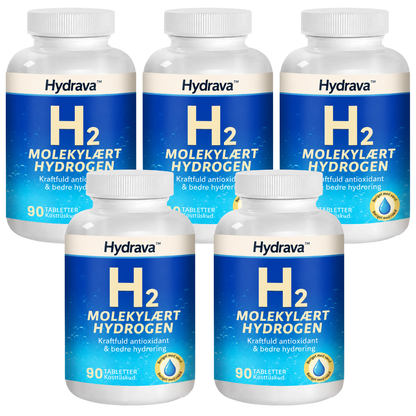 Hydrava™ | Rent molekylært brint. Kraftfuld cellulær beskyttelse.