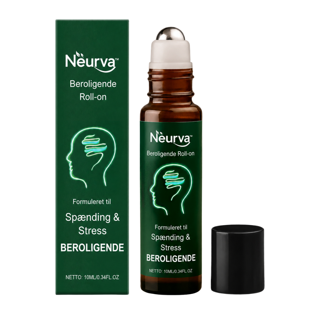 Neurva™ Beroligende roll-on | Behandl migræne og spændingshovedpine naturligt