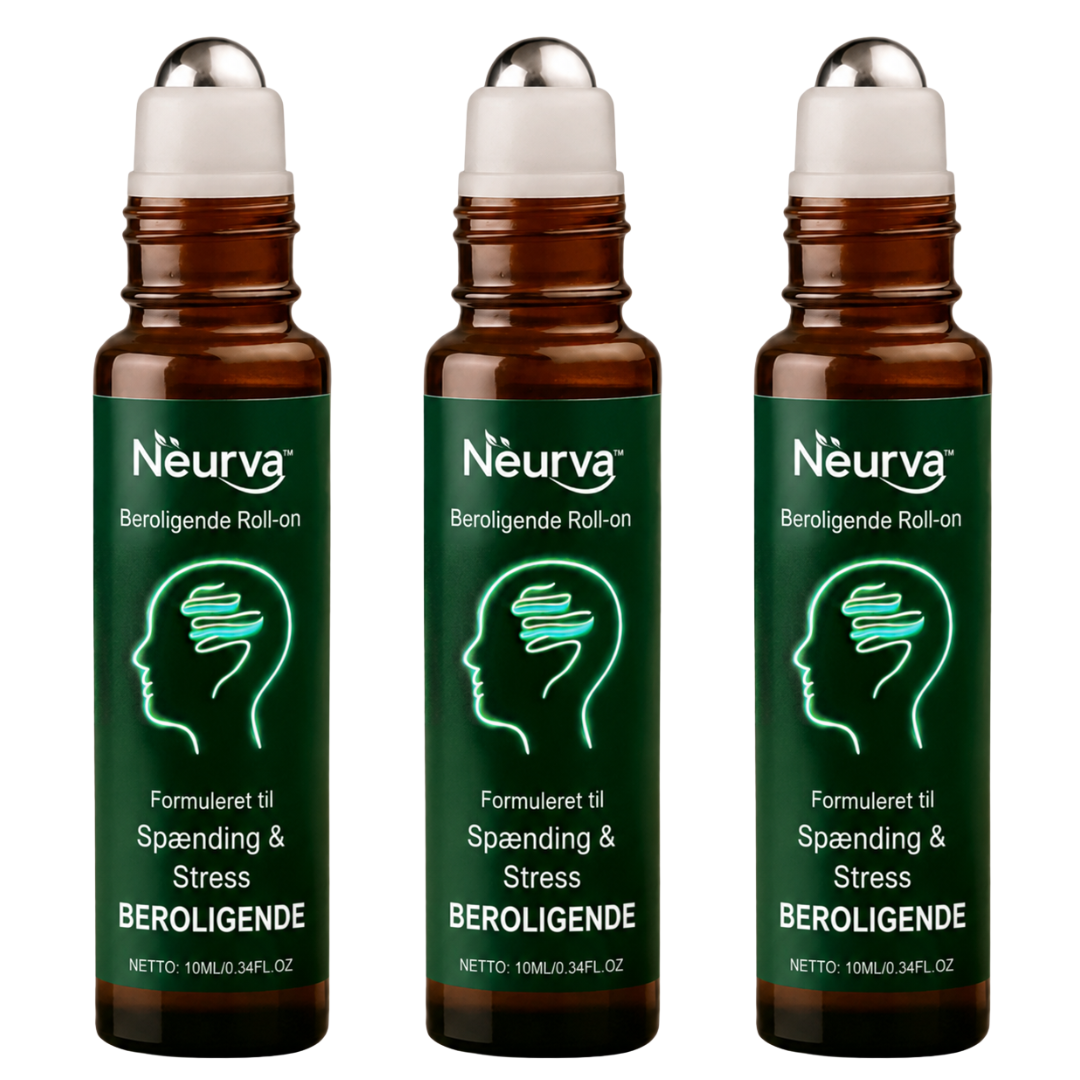 Neurva™ Beroligende roll-on | Behandl migræne og spændingshovedpine naturligt
