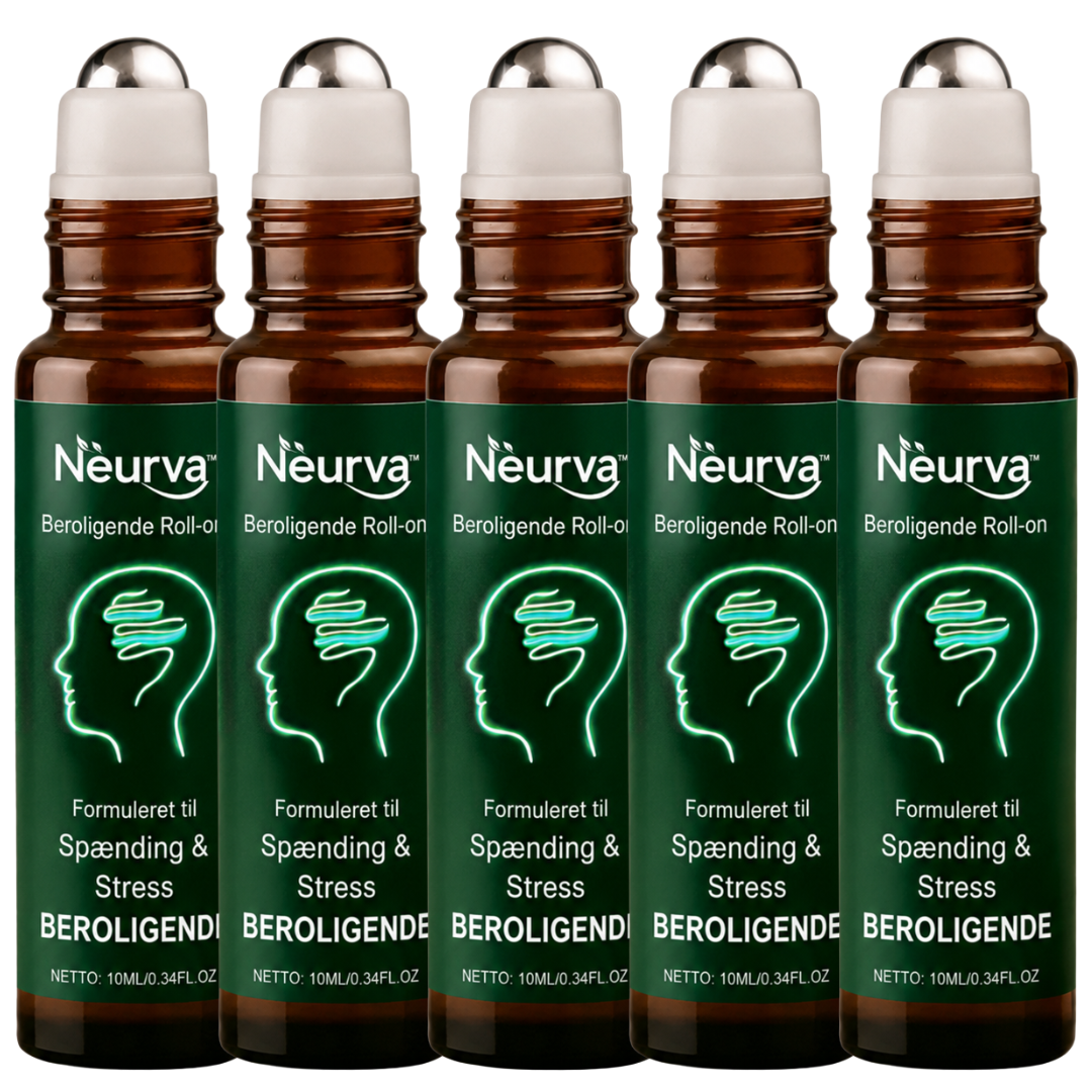 Neurva™ Beroligende roll-on | Behandl migræne og spændingshovedpine naturligt