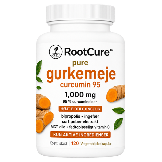 RootCure™ Gurkemeje Curcumin-kapsler (1.000 mg)