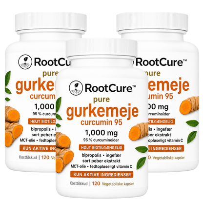 RootCure™ Gurkemeje Curcumin-kapsler (1.000 mg)