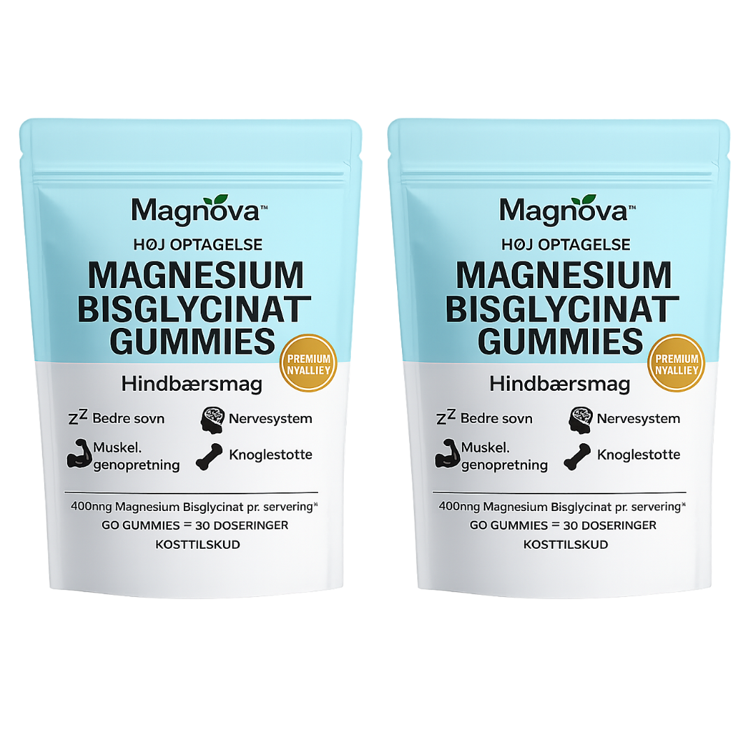 Magnova™ Magnesium Bisglycinat Vingummier