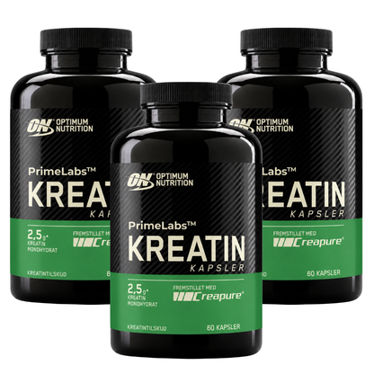 PrimeLabs™ Kreatin+ | Stop muskeltab med det samme og føl dig 200 % stærkere