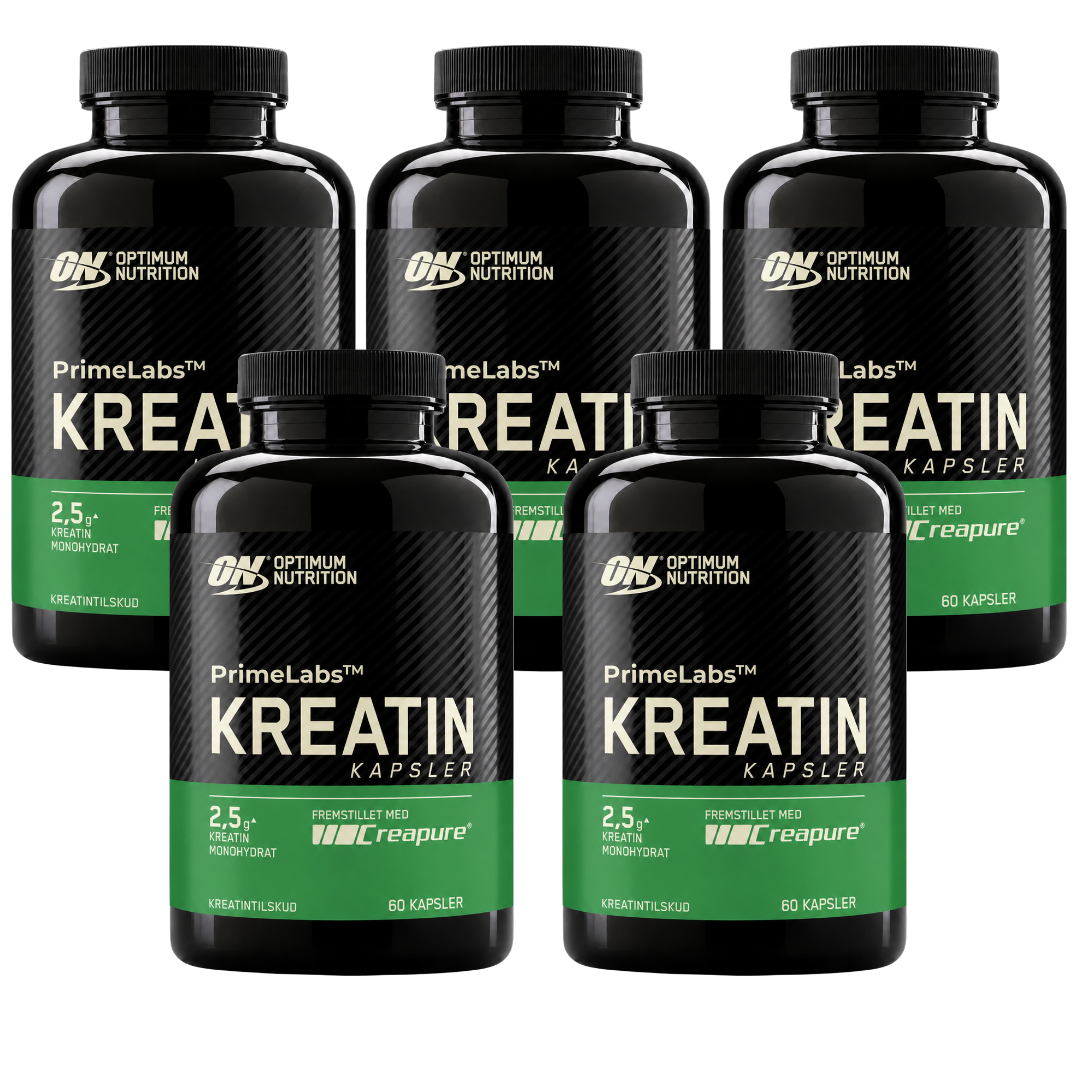 PrimeLabs™ Kreatin+ | Stop muskeltab med det samme og føl dig 200 % stærkere