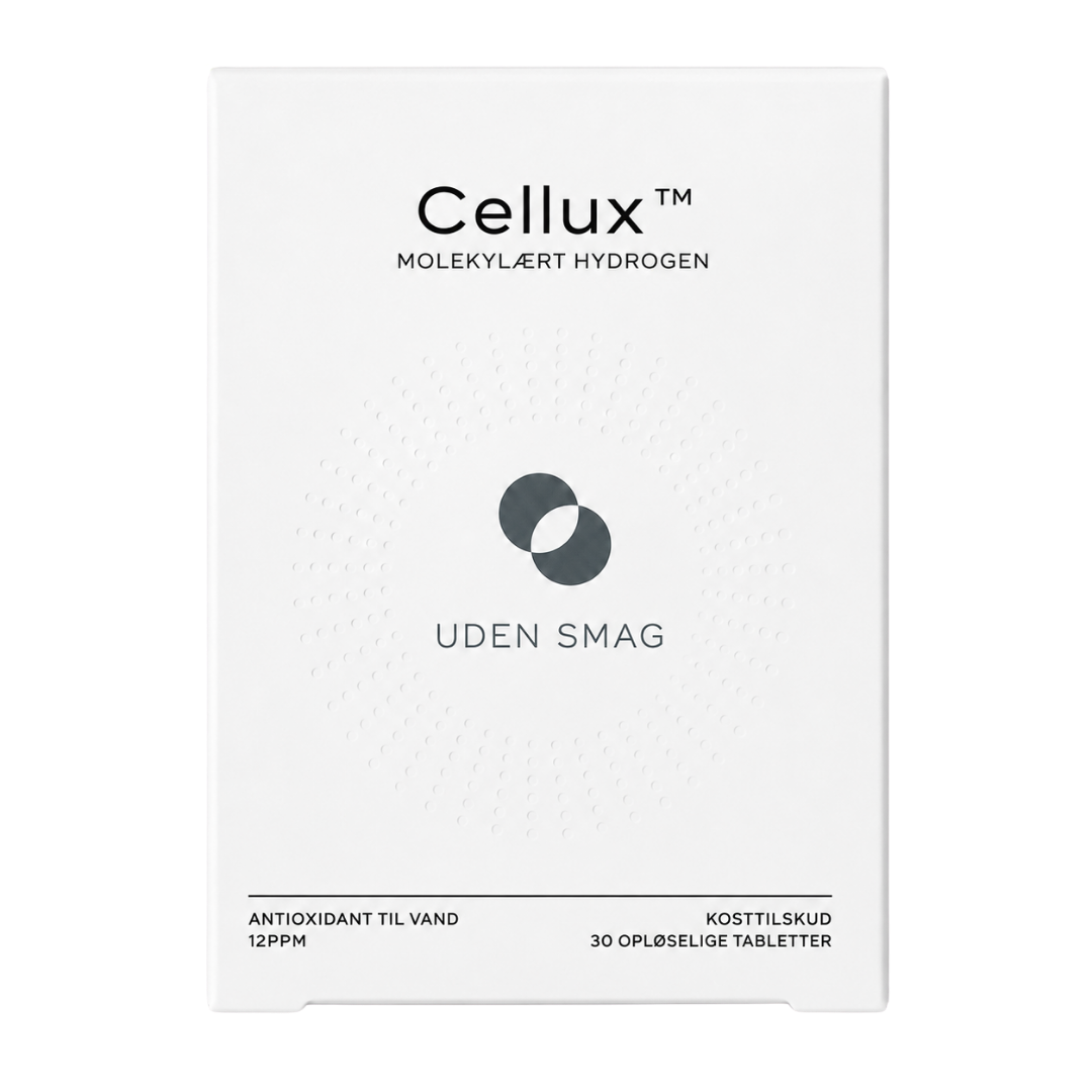 Cellux™ Støt dine celler indefra. Genfind den energi, dine prøver ikke kan måle.
