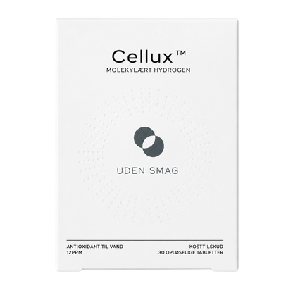 Cellux™ Støt dine celler indefra. Genfind den energi, dine prøver ikke kan måle.