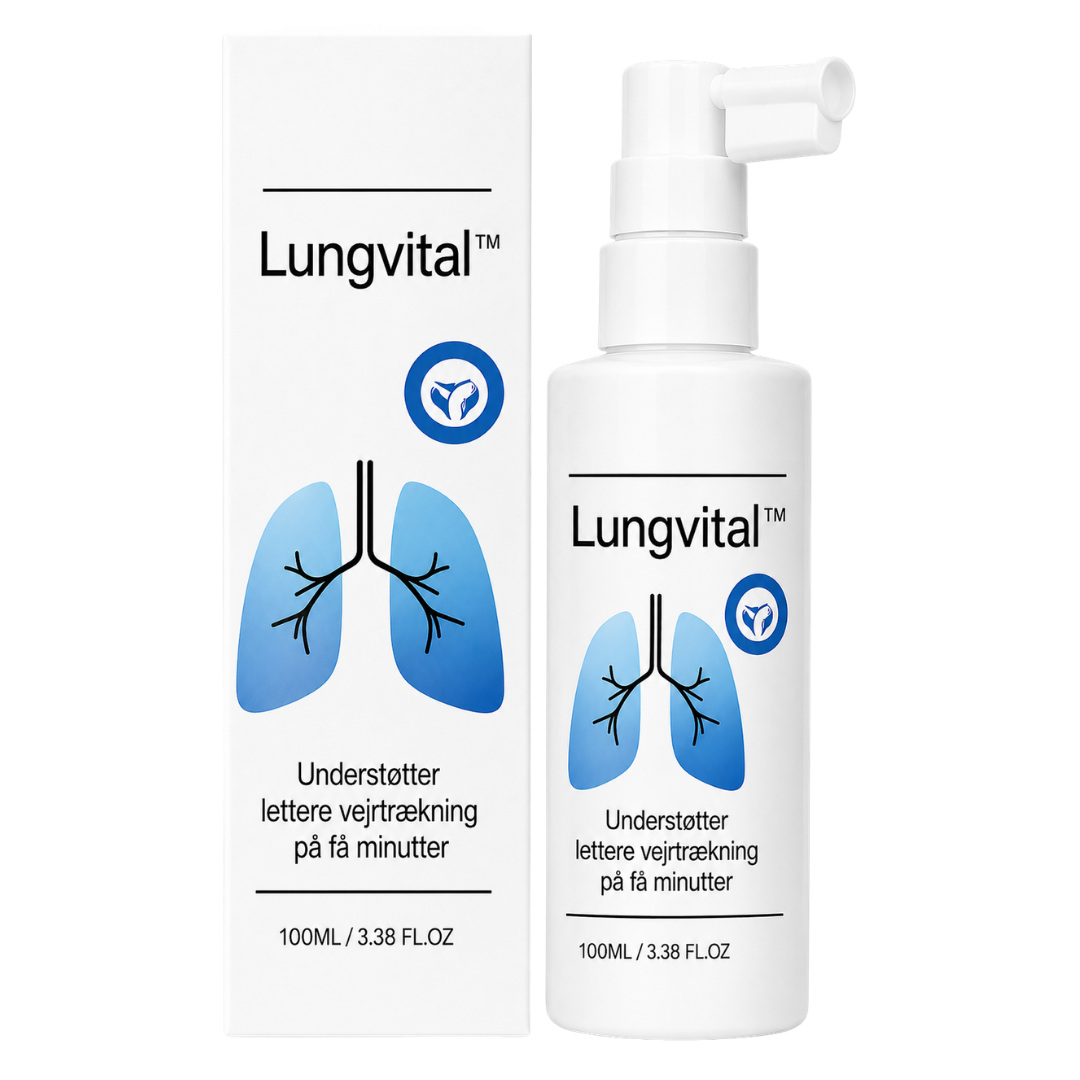Lungvital™-spray | Fjern op til 97 % af slimen på 3 dage!
